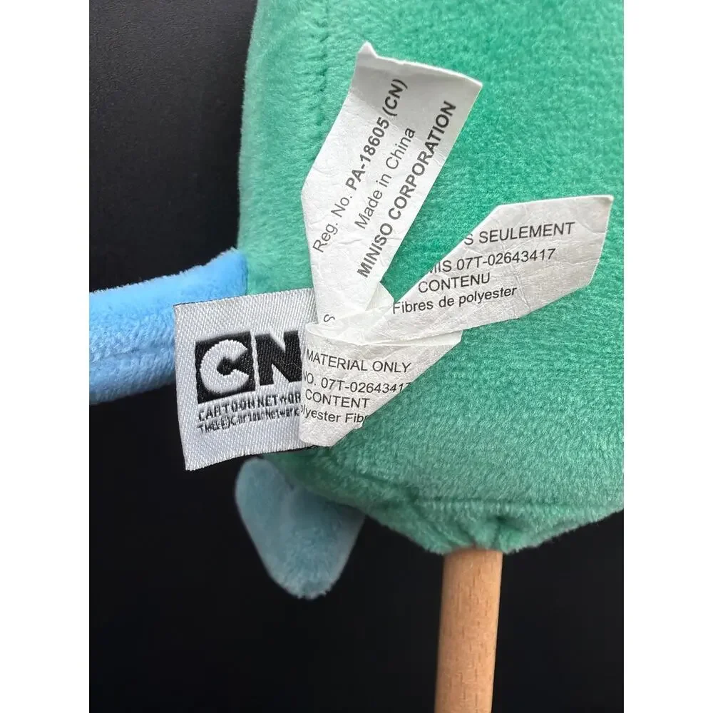 Adventure Time BMO Plush Back Massage Stick Cartoon Network MINISO Wooden 14.5”